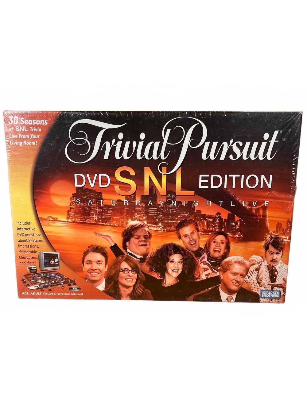 Trivial Pursuit DVD SNL Edition Saturday Night Live Board Game